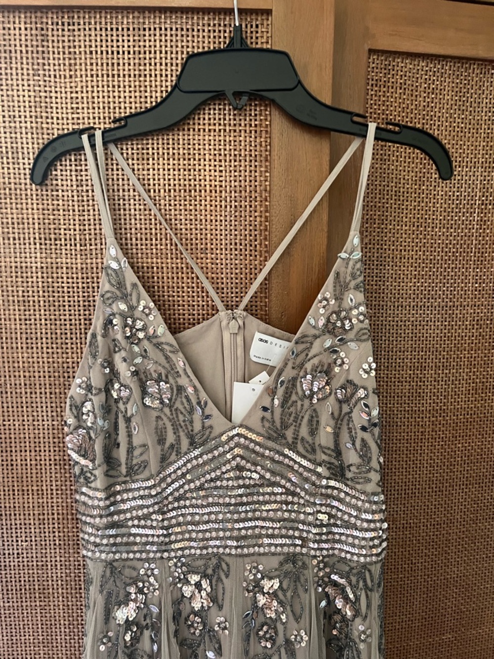 BNWT asos beaded dress/2 - Picture 2 of 7